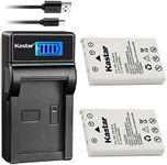 Kastar Battery (X2) & Slim LCD Charger for EN-EL5, ENEL5, MH-61 and Coolpix 3700, 4200, 5200, 5900, 7900, P3, P4, P80, P90, P100, P500, P510, P520, P530, P5000, P5100, P6000, S10 Cameras