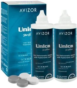 Solución combinada para lentes de contacto Avizor Unica Sensitive, 2 botellas de 350 ml