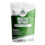 Digestive Enzyme Supplements - 120 Tablets for Optimal Gut Health - Contains DigeZyme, Lactase, Protease - Promotes Healthy Digestion, Essential Digestive Enzymes - UK Made, Vegan