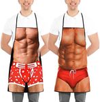 Funny BBQ Apron for Men, Women, Kit