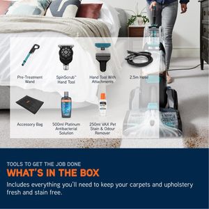 Vax Platinum SmartWash Carpet Cleaner – Deep Cleaning Machine