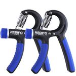 Hand Grip Strengthener - 2 Pack Forearm Exerciser Adjustable Resistance 20-90lbs Hand Squeezer for Men,Women - Grip Workout and Hand Rehabilitation