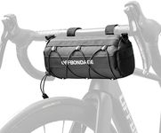 OFFBONDAGE Bike Handlebar Bag for Bicycle Front Storage Bag Waterproof Shoulder Bag with Shoulder Strap for Road Mountain Bike Bikepacking
