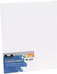 Royal & Langnickel Essentials 16x20 Triple Gessoed Canvas Panel Value Pack, for Oil and Acrylic Painting, 6 Pack