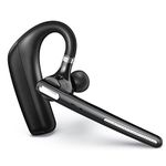 Ngsod Bluetooth Headset - Wireless Headset with Microphone 90 Days Standby/110 Hours Talktime, Bluetooth Earpiece for Cell Phone/PC Tablet/Laptop Computer, Headphones for Trucker/Driver/Business