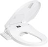 GAICOM Electric Bidet Toilet Seat Elongated, Instant Warm Water, Heated Seat & Warm Air Dryer, Self-Cleaning Nozzle, Side Control Panel, Soft Close, Night Light, Easy Installation