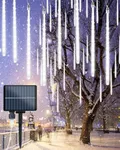 Solar Meteor Shower Icicle Lights -