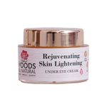 Woods All Natural Vitamin C Under Eye Cream | Reduces Dark Circles, Wrinkles & Fine Lines | for Women & Men | 15 gm