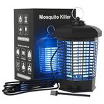 WRYER Electric Led Mosquito Killer Lamp for Home Best Fly Catcher Mosquito Trap Machine Mosquito Repellents Machine Mosquito Machine Electric Mosquito Killer Machine for Home (Black)
