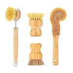 SAMEBUTECO Bamboo Dish Brushes Sets