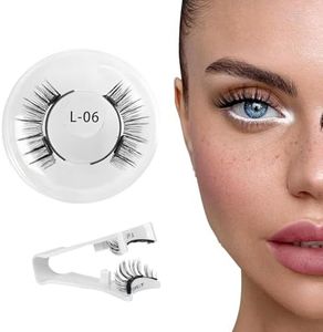 Magnetische Wimpern,Magnet Wimpern,Wimpern Magnetisch,Magnetic Lashes,Magnetische Wimpern Natürlich Look,Wiederverwendbare,Für Tägliches Make-Up,Einfach Zu Tragen Und Zu Entfernen,7-13mm(1Paar)