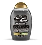 OGX Charcoal Clarifying Shampoo for Oily and Greasy Hair, 385 ml (Pack of 1)