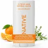 Native Deodorant Contains Naturally Derived Ingredients, 72 Hour Odor Control, Deodorant for Women and Men, Aluminum Free, Citrus & Herbal Musk 2.65oz