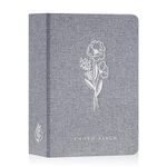 Lanpn Photo Albums 7x5 200 Photos, Linen Cover Acid Free Pocket Photo Book Picture Album Holds 200 Landscape Only 7 x 5 Picture (Grey,13x18 cm)