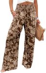 Angerella Womens Floral Print High 