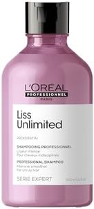 L’Oréal Professionnel Shampoo, For Rebellious & Frizzy Hair , Serie Expert Liss Unlimited, 300 ml