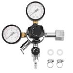 Beer Soda Keg Pressure Relief Valve,Co2 Regulator,Home Brew Beer Gas Line Assembly W21.8 Eu, for Carbonating Plain Water To Get Super Cheap Seltzer