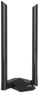 Tenda AX1800 Wi-Fi 6 Dongle – USB 3.0 Wi-Fi Adapter with High-Gain 5dBi Antennas – Dual Band MU-MIMO 1800Mbps for PC/Desktop/Laptop – Supports Windows 11 & 10 ONLY (U18a) Black