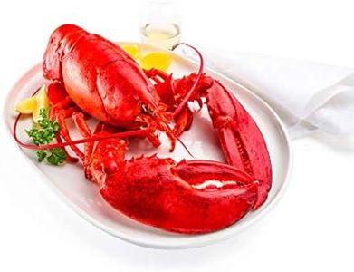 Live New England Lobster, 4-6 lb avg, 10 lb Case - Fresh Gourmet Lobsters for Chefs and Culinary Enthusiasts