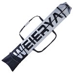 WEIERYA Ski Bag up to 180cm, Waterproof Snowboard Bag for Skiing and Travel