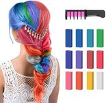 MSDADA Hair Chalk for Girls-13 Color Temporary Washable Hair Dye for Kids-Girls Gifts 8-12 Years Old-Stocking Stuffers for Kids-Christmas Gifts for 6 7 8 9 10 Year Old Girls-Teenage Girls Gift Ideas