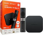 iflip Xiaomi TV Box S (2nd Gen) 4K Ultra HD Streaming Media Player, Google TV Box with 2GB RAM 8GB ROM, 2.4G/5G Dual WiFi, Bluetooth 5.2 & Dolby Audio and DTS-HD, Dolby Vision, HDR10+