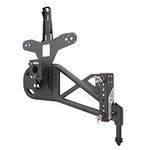 Smittybilt XRC/SRC Gen2 Bolt-On Tire Carrier - Light Texture Finish (Black) - 76857LT