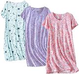 PNAEONG 3 Pack Women's Cotton Night