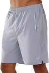 NORTHYARD Men's Running Athletic Shorts 5 inch/7 inch Workout Gym Tennis Short Quick Dry Lightweight Active Sports Basketball-7'' Stone-M