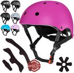 MhIL Adults & Kids Bike Helmets for Men Women – Adjustable Certified Kids Helmet for Boys Girls, Bicycle Toddler Helmets for Skateboard Scooter Cycling Multi-Sport Helmets for Toddlers, Kids & Adults