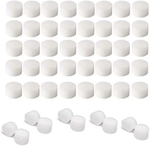 50 Pieces Air Filter Sponge Compressor Replacement System (60 PPI), Compressor System Accessories White Breathable Sponge Column Compatible Cool Mist Inhaler Vaporize Accessories Air Filter