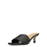 Donald Pliner Women's Carice Heeled Sandal, Black, 8.5