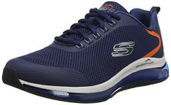 Skechers SKECH-AIR ELEMENT 2.0, Men's Low-Top Trainers, Blue (Navy Mesh/Synthetic Trim Nvy), 9 UK (43 EU)