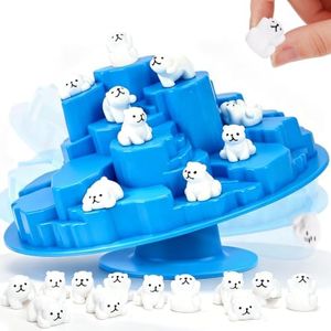 kowgical Bears Balance Game, Two-Player Balance Tree Game for Office, Interactive Balance Tree Desktop Board Game for Teenager, Stuffers Easter Basket Birthday Party Gifts
