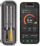 CHEF iQ Sense [2025 Model] | Smart Wireless Meat Thermometer | 2 Ultra-Thin Probes | WiFi Unlimited Range | 530°C Heat Safe | 5 Sensors | BBQ, Grill, Oven, Smoker, Air Fryer | Gen3