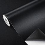 "Baktas Black Self-Adhesive Leather Repair Patch 30x60cm, Waterproof and Durable for Sofa, Couch, Furniture, Car Seats, Handbags, Jackets – Quick Fix Anti-Scratch Upholstery Repair Tape"