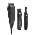 Wahl Canada Signature Series Home Barber Kit, Self-Sharpening, High Carbon Steel Clipper Blades Stay Sharp Longer, Clipper/Trimmer/Ear, Nose & Brow Trimmer Combo Kit, Easy to Use & Perfect for the Whole Family - Model 3195