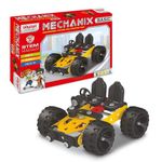 Mechanix Metal Basic, DIY Stem Educational Toy, 90 Pieces in The Game, Can Make 6+ Models, Made in India for Boys and Girls Age 7+,Multicolour