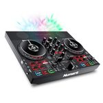 Numark Party Mix Live - DJ Controller with Built in Speakers, Party Lights and DJ Mixer, Complete Dj Set with Mixer and Audio Interface + Serato DJ Lite