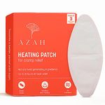 AZAH Period Pain Relief Heat Patches - Pack of 3 | For Period Pain and Cramps | Heating Patches for 8 Hours Period Pain Relief | Air Activated Self Heating 100% Natural Ingredients