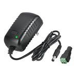 AC Adapter, YIFENG 12V/2A AC DC Switching Power Supply Adapter(Input 100-240V, Output 12V 2A) with DC Connector Gift