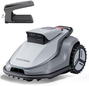 Advinsys TerraMow V1000 Robotic Lawn Mower with Garage, Wire-Free Robot Lawnmower for Lawns up to 1200 m² / 0.30 Acre, Tri-AI Vision, App Control, Auto Mapping, Obstacle Avoidance