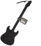 GAMAGO Guitar Spatula Black - Silicone Cooking Spatula, Heat Resistant up to 500 Degrees, Dishwasher Safe, Novelty Kitchen Tool for Musicians, Rock Music Lovers, Cooks, and Adults