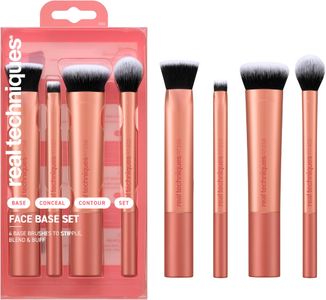 Real Techniques Face Brush Kit – Makeup Brushes for Foundation & Blending