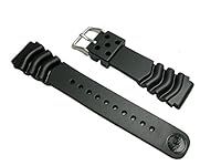 SEIKO Seiko Genuine Divers Urethane Rubber Watch Band DAL0BP 22mm, Traditional