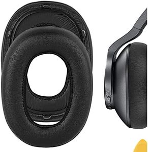 Geekria QuickFit Replacement Ear Pads for AKG N700NC Headphones Ear Cushions, Headset Earpads, Ear Cups Cover Repair Parts (Black)