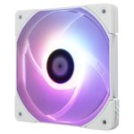 Thermalright TL-C12015W-S CPU Computer Case Fan Quiet 4-Pin PWM ARGB PC Fan, 15 mm Slimline Cooling Fan, 120 mm CPU Fan (White ARGB)