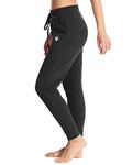 VYTERO Sweatpants for Women with Pockets, Stretchy Workout Joggers Pants(Grey,Small)