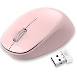 LeadsaiL Wireless Mouse for Laptop Silent Cordless USB Mouse Wireless Optical Computer Mouse, 3 Buttons, 1600DPI for Windows 10/8/7/XP/Apple Mac/Macbook Pro/Air/HP/Acer/ASUS/Lenovo/HUAWEI