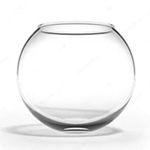 CAS Glass Fish Bowl 6.5 litres (10 INCH, Without Neck Collor (W/C))